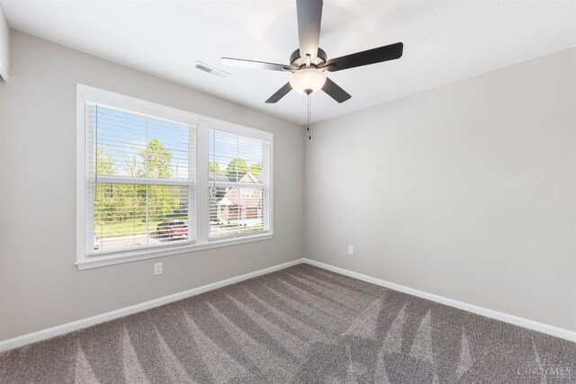 5880 Parkview Ln Unit 303, Miami Twp, OH 45150 - carpeted empty room with a ceiling fan and baseboards