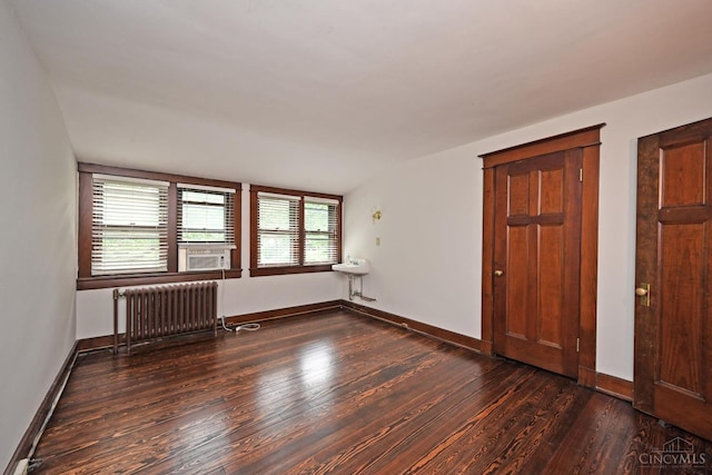 1 Beech Crest Ln, Cincinnati, OH 45206 - empty room with radiator, wood finished floors, and baseboards