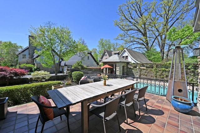 1 Beech Crest Ln, Cincinnati, OH 45206 - view of patio / terrace with outdoor dining space