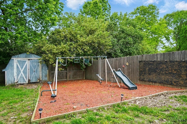 6289 Chablis Dr, Liberty Twp, OH 45011 - view of jungle gym featuring a fenced backyard