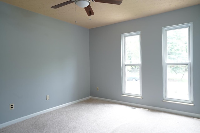1260 Pine Forest Dr, Pierce Twp, OH 45102 - carpeted empty room with baseboards and a ceiling fan