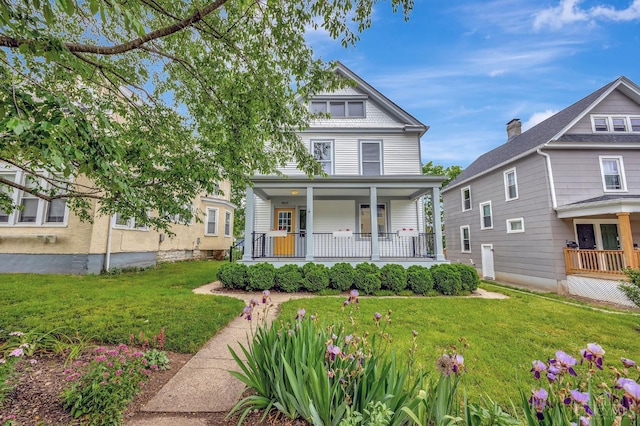 4604 Simpson Ave, Cincinnati, OH 45227 - traditional style home with covered porch and a front yard