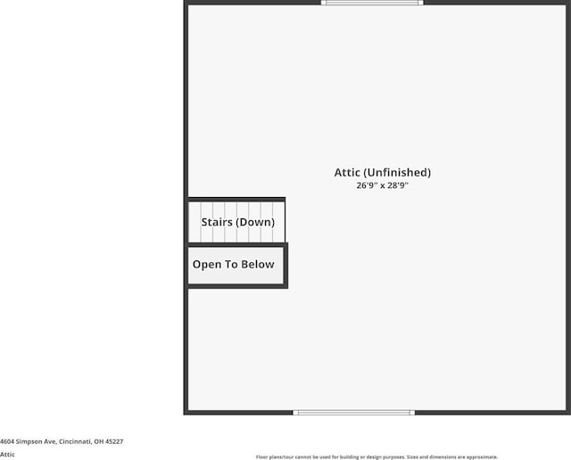 4604 Simpson Ave, Cincinnati, OH 45227 - room layout