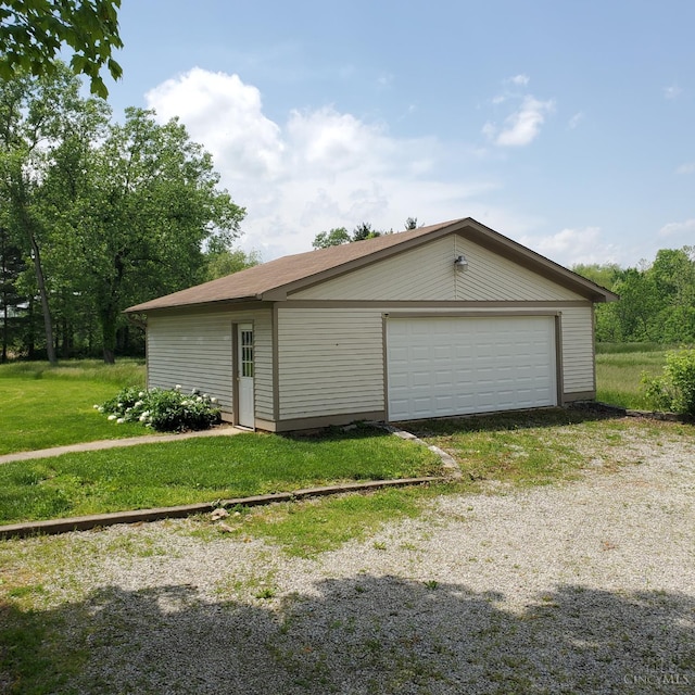 10595 Cozaddale Murdock St, Hamilton Twp, OH 45122 - view of detached garage