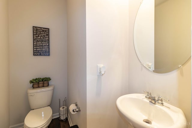 40 Glen Mary Dr, Pierce Twp, OH 45102 - half bath featuring a sink and toilet