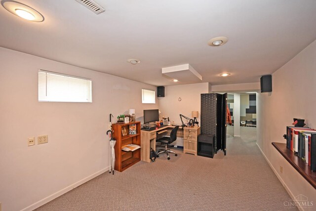 5638 Victoryview Ln, Delhi Twp, OH 45233 - office space with light colored carpet and baseboards