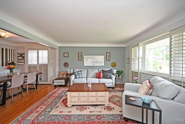5638 Victoryview Ln, Delhi Twp, OH 45233 - living room with light wood finished floors