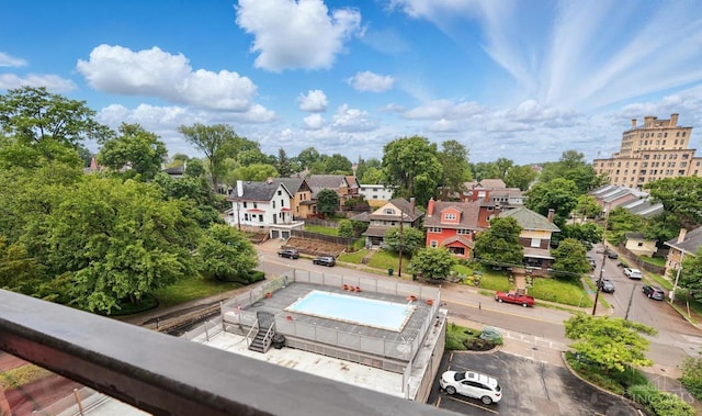 1617 E Mcmillan St Unit 605, Cincinnati, OH 45206 - drone / aerial view of a pool area