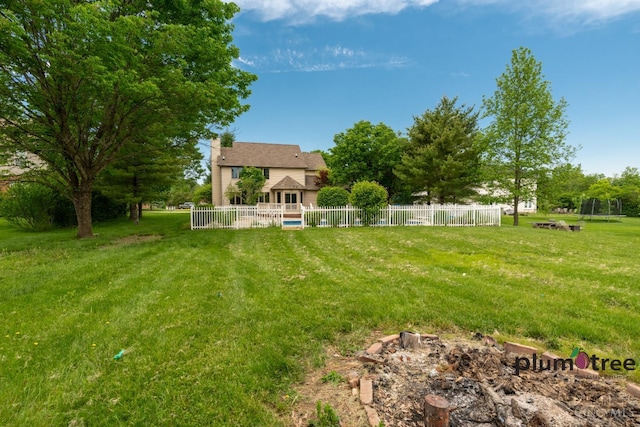378 Natalie Ln, Turtle Creek Twp, OH 45036 - view of yard with an outdoor pool