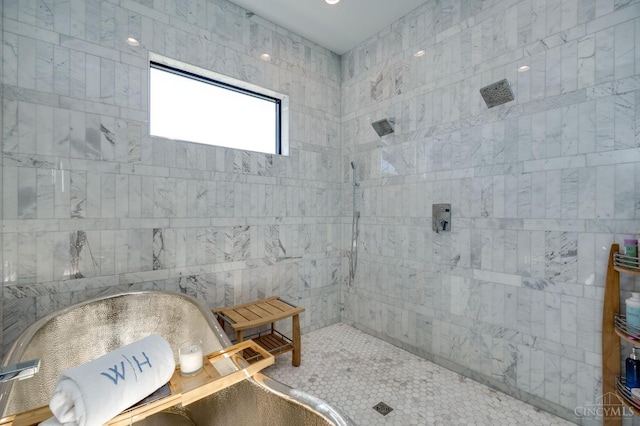1941 Legendary Way, Clearcreek Twp, OH 45036 - bathroom with tiled shower