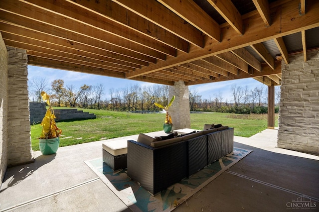 1941 Legendary Way, Clearcreek Twp, OH 45036 - view of patio featuring outdoor lounge area