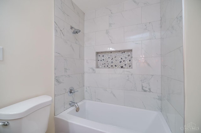 2389 Aquarius Dr, Springfield Twp, OH 45231 - full bathroom with toilet and shower / bath combination