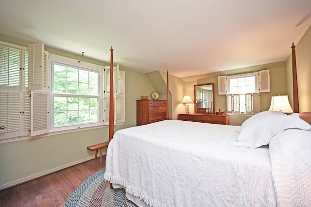 667 N Meadowcrest Cir, Springfield Twp, OH 45231 - bedroom with wood finished floors, baseboards, and multiple windows