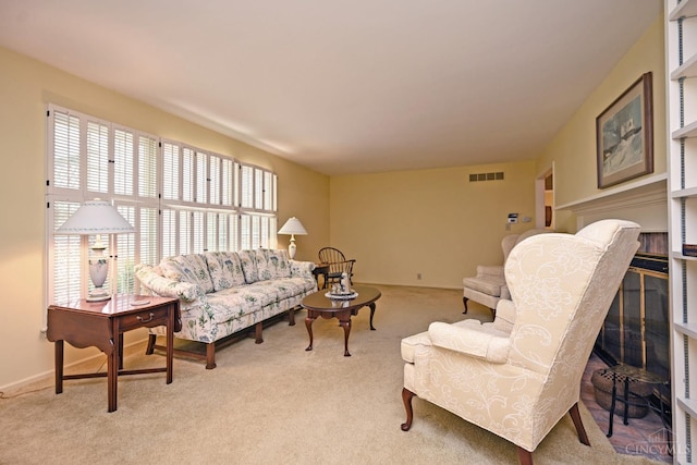 667 N Meadowcrest Cir, Springfield Twp, OH 45231 - living room with light carpet