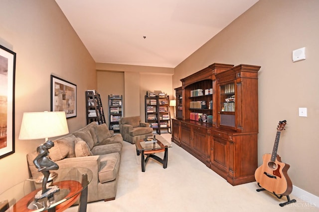 15 W Fourth St Unit 413, Cincinnati, OH 45202 - living room featuring light colored carpet