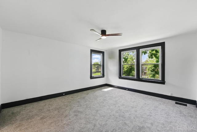 752 S Fred Shuttlesworth Cir, Cincinnati, OH 45229 - carpeted spare room with ceiling fan and baseboards