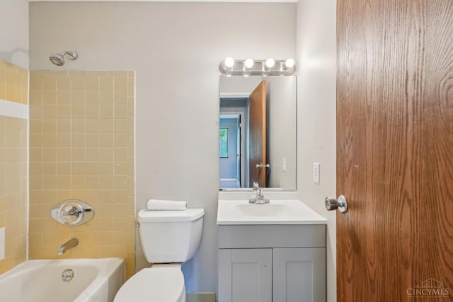 6644 Hearne Rd Unit 202, Green Twp, OH 45248 - full bathroom featuring toilet, vanity, and  shower combination