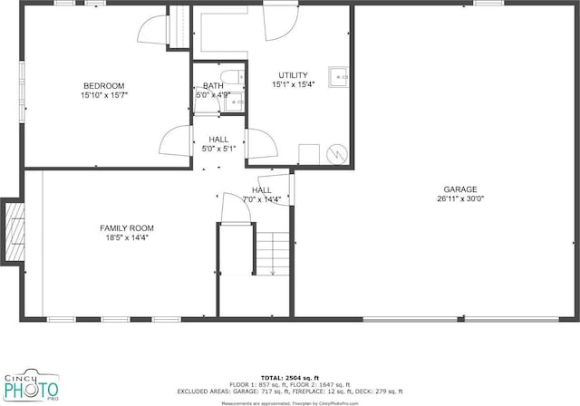 11909 Blackhawk Cir, Springfield Twp, OH 45240 - property floor plan
