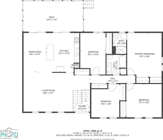11909 Blackhawk Cir, Springfield Twp, OH 45240 - home floor plan