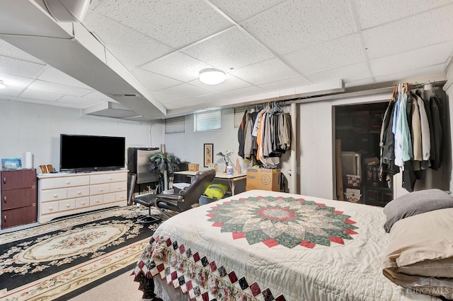 1366 Devils Backbone Rd, Green Twp, OH 45233 - carpeted bedroom with a paneled ceiling