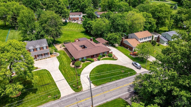 1366 Devils Backbone Rd, Green Twp, OH 45233 - aerial view of residential area