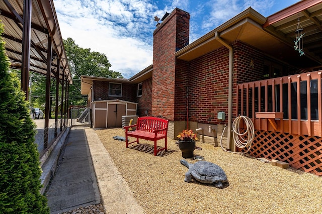 1366 Devils Backbone Rd, Green Twp, OH 45233 - view of patio featuring central AC and a gate