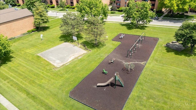 4906 Chalet Dr Unit 7, Saint Bernard, OH 45217 - bird's eye view of a park