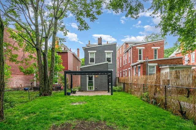 4226 Chambers St, Cincinnati, OH 45223 - rear view of house featuring a patio area