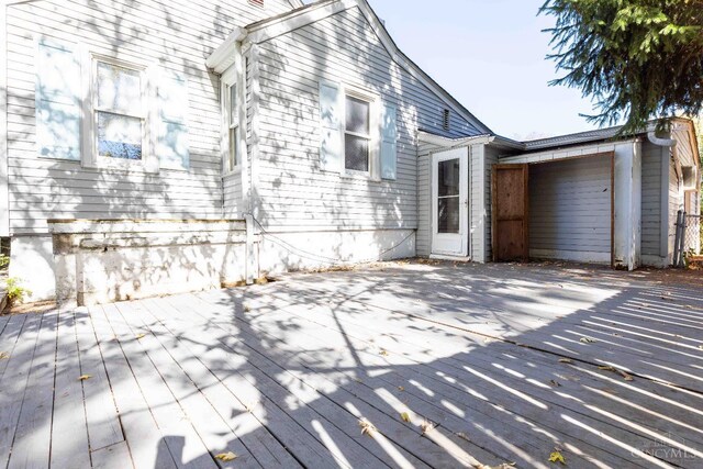 6785 Marvin Ave, North College Hill, OH 45224 - view of wooden terrace