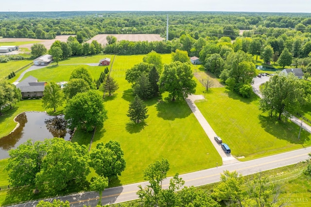 6290 Ludlum Rd, Salem Twp, OH 45152 - aerial view of a large body of water and a forest