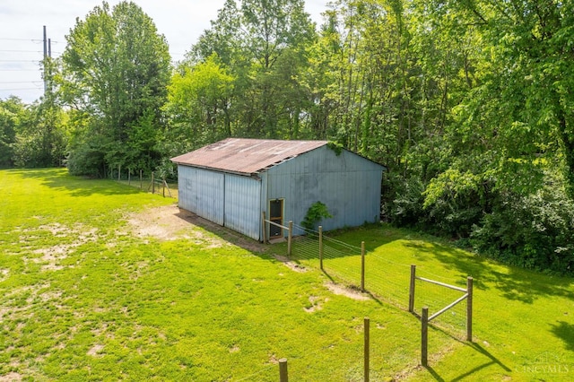 6290 Ludlum Rd, Salem Twp, OH 45152 - view of pole building