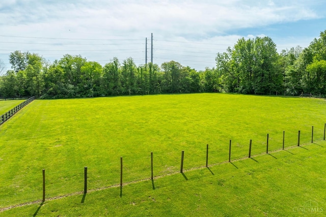 6290 Ludlum Rd, Salem Twp, OH 45152 - view of yard featuring a view of rural / pastoral area