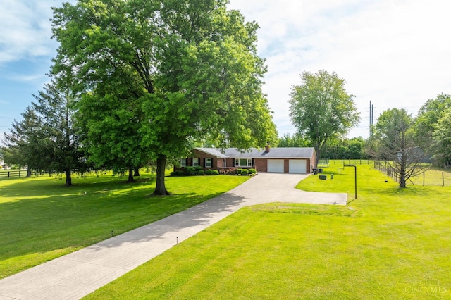 6290 Ludlum Rd, Salem Twp, OH 45152 - single story home featuring driveway and an attached garage