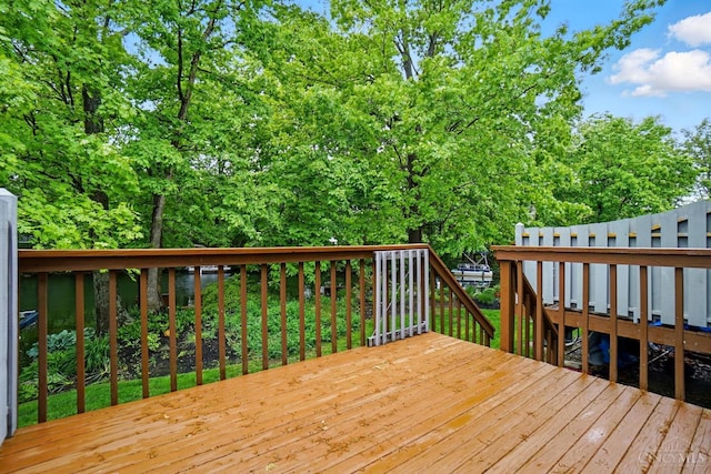 6872 Sandharbor Ct, Hamilton Twp, OH 45039 - view of wooden deck