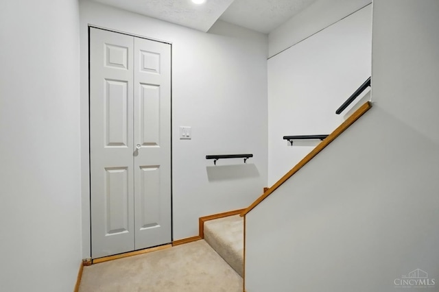 6872 Sandharbor Ct, Hamilton Twp, OH 45039 - stairway with carpet