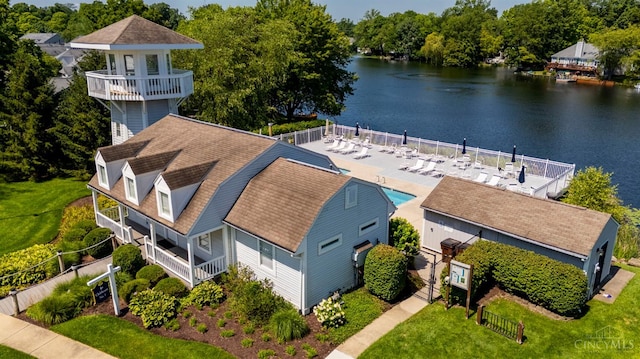 6872 Sandharbor Ct, Hamilton Twp, OH 45039 - drone / aerial view of a large body of water