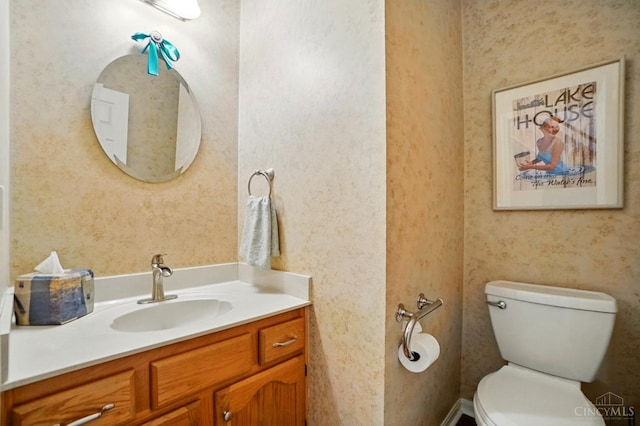 6872 Sandharbor Ct, Hamilton Twp, OH 45039 - bathroom featuring vanity and toilet