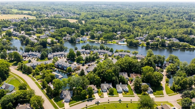 6872 Sandharbor Ct, Hamilton Twp, OH 45039 - aerial view of residential area featuring a nearby body of water