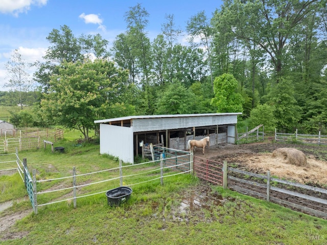 2489 Swings Corner Pt Isabel Rd, Tate Twp, OH 45106 - stable with a view of countryside