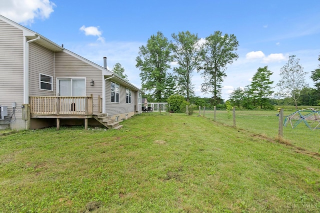 2489 Swings Corner Pt Isabel Rd, Tate Twp, OH 45106 - view of yard with a deck