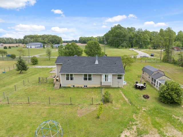 2489 Swings Corner Pt Isabel Rd, Tate Twp, OH 45106 - aerial view of property and surrounding area with a tree filled landscape