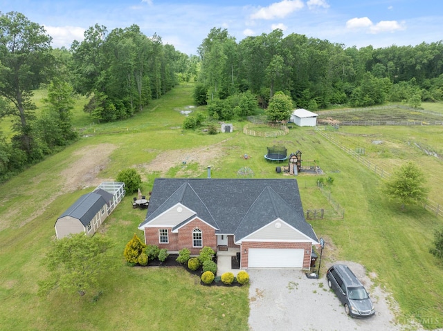 2489 Swings Corner Pt Isabel Rd, Tate Twp, OH 45106 - aerial view of sparsely populated area