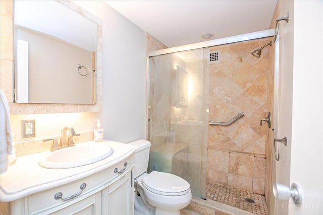 2324 Madison Rd Unit 506, Cincinnati, OH 45208 - full bath featuring toilet, a stall shower, and vanity