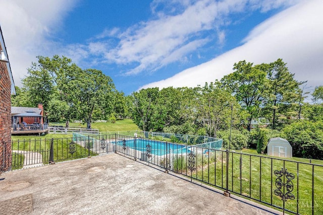 8714 Wuest Rd, Colerain Twp, OH 45251 - view of patio featuring view of scattered trees