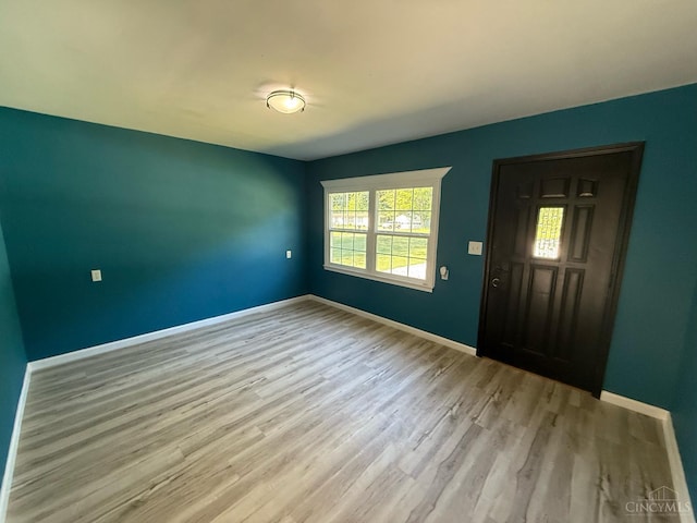 5776 State Route 132, Stonelick Twp, OH 45103 - entryway featuring wood finished floors and baseboards