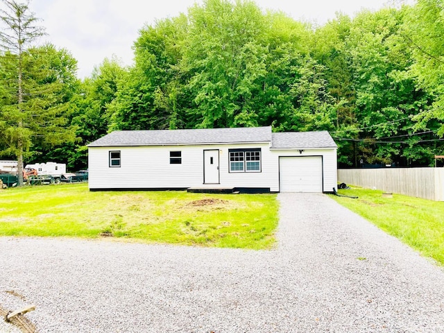 5776 State Route 132, Stonelick Twp, OH 45103 - view of front of property with a garage and driveway