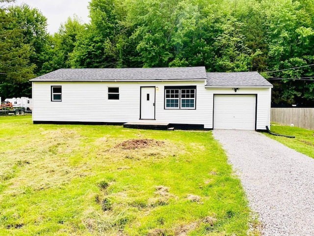 5776 State Route 132, Stonelick Twp, OH 45103 - view of front of house with an attached garage, driveway, and roof with shingles