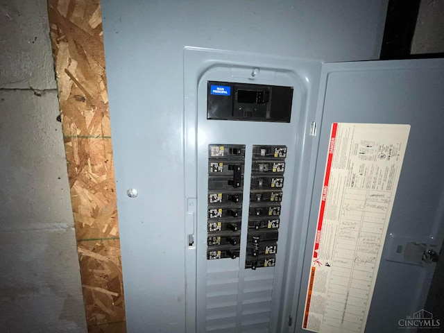 2840 Wilbraham Rd, Middletown, OH 45042 - utility room featuring electric panel