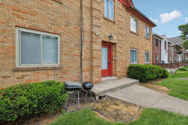 3366 Wunder Ave, Cincinnati, OH 45211 - view of exterior entry with brick siding