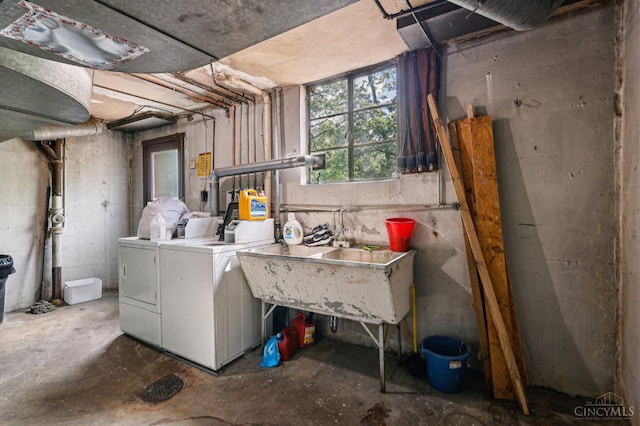 3366 Wunder Ave, Cincinnati, OH 45211 - basement with independent washer and dryer